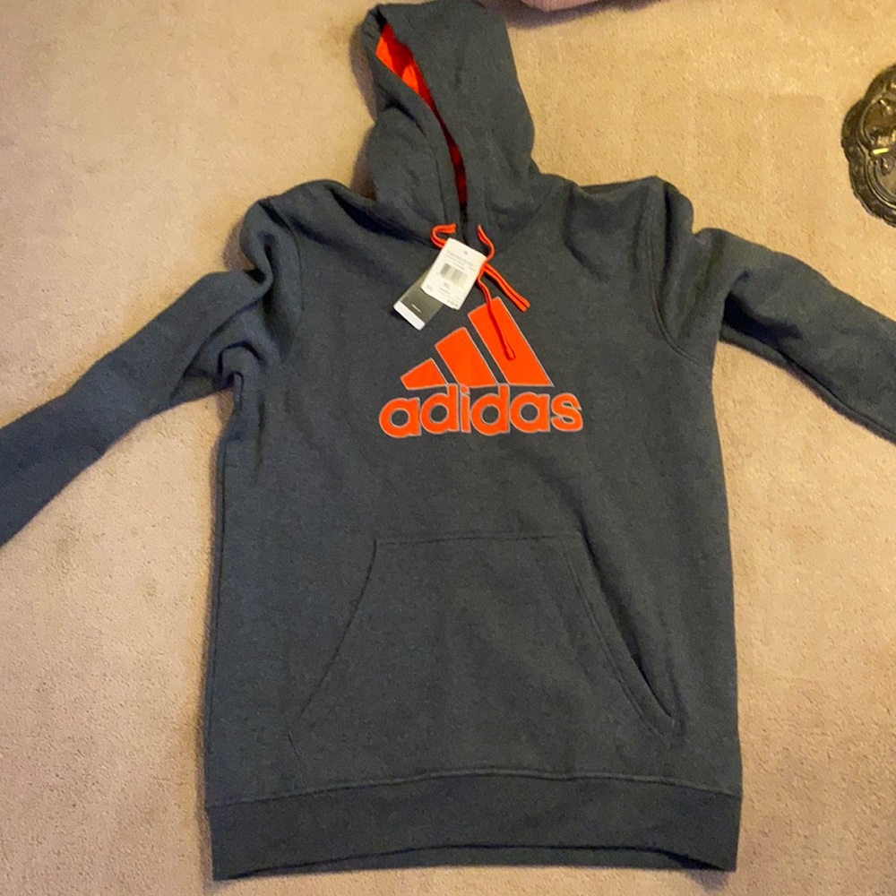NWT adidas fleece sweatshirt